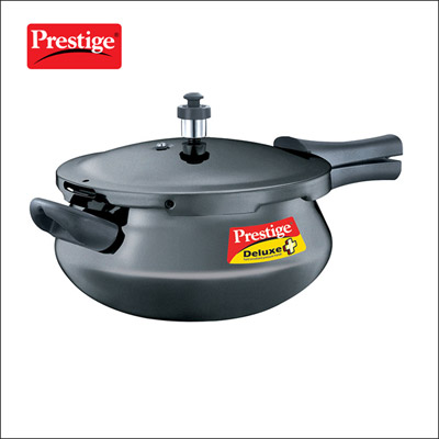 "Prestige Deluxe Plus Hard Anodized Junior Handi(4.8Lit) - Click here to View more details about this Product